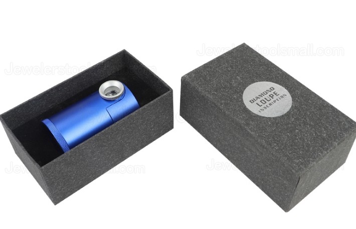 18X Portable Jewelry GEM Microscope Loupe Jewelers Diamond Viewer Magnifier Lens